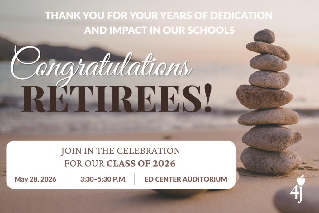 retiree celebration graphic